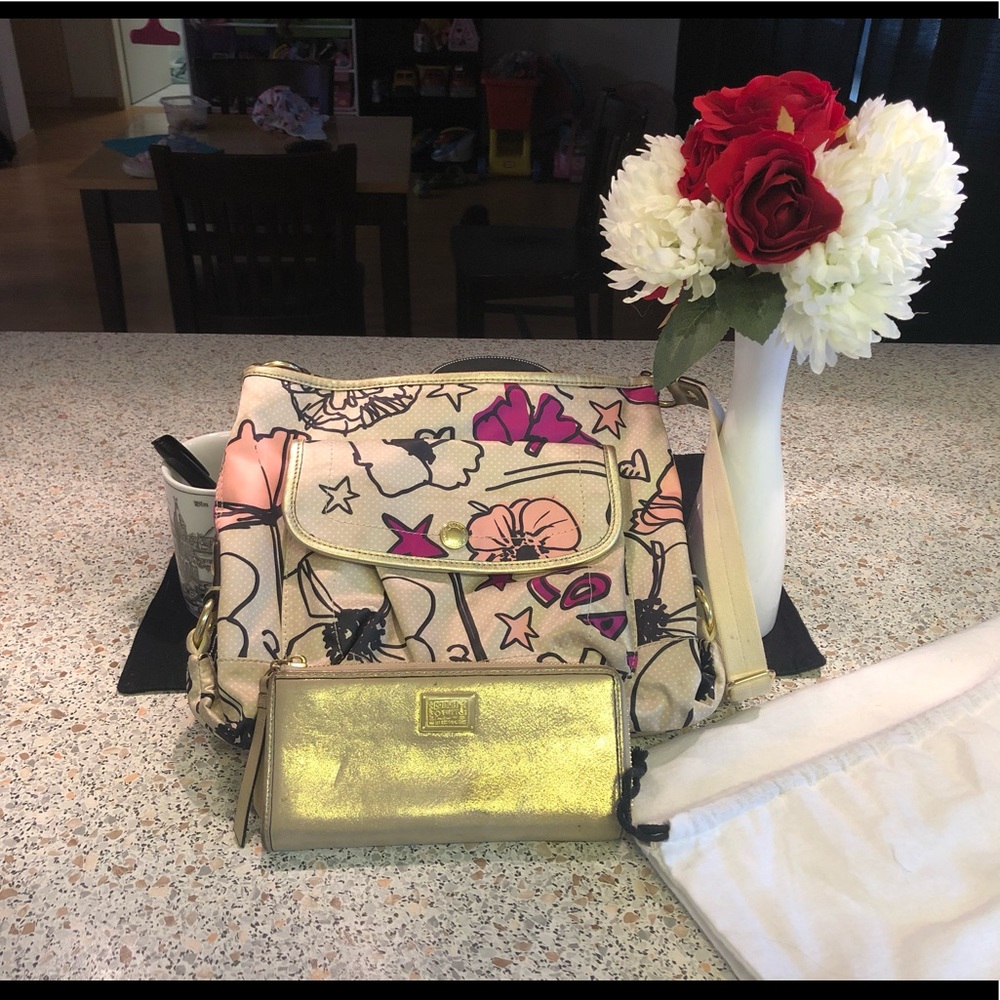 Coach Poppy Crossbody & wallet SOLD